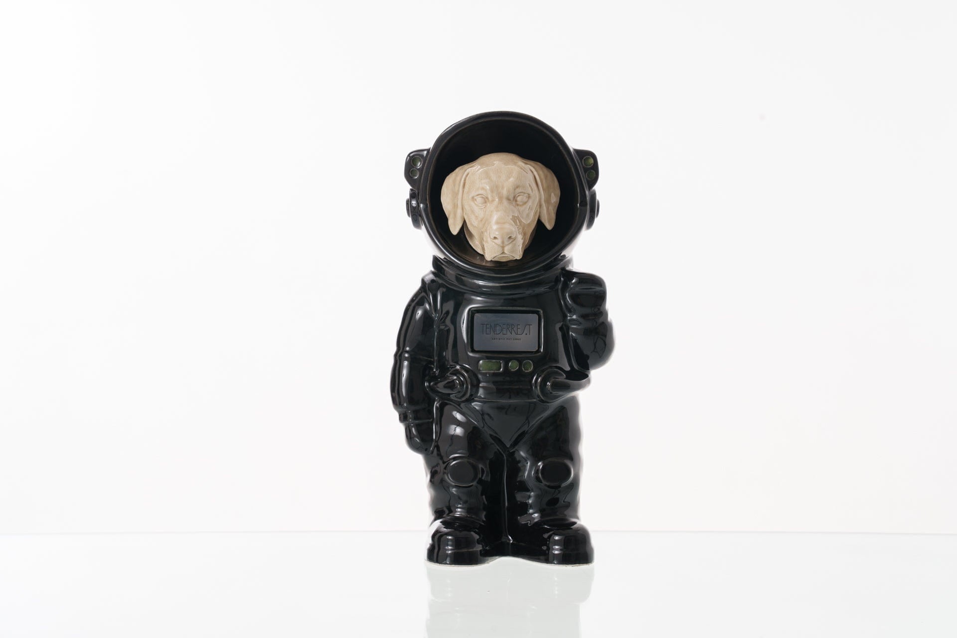 Pulvis Art Urns Pet Cremation Urn Black / Beige / No Dog Cremation Urn Labrador - Customizable Figure | Handmade Pet Urn