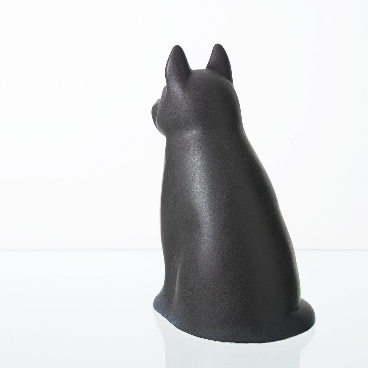 "Barkley" Pet Urn for Dog - Grey Matte | Ceramic | Handmade - Pulvis Art Urns