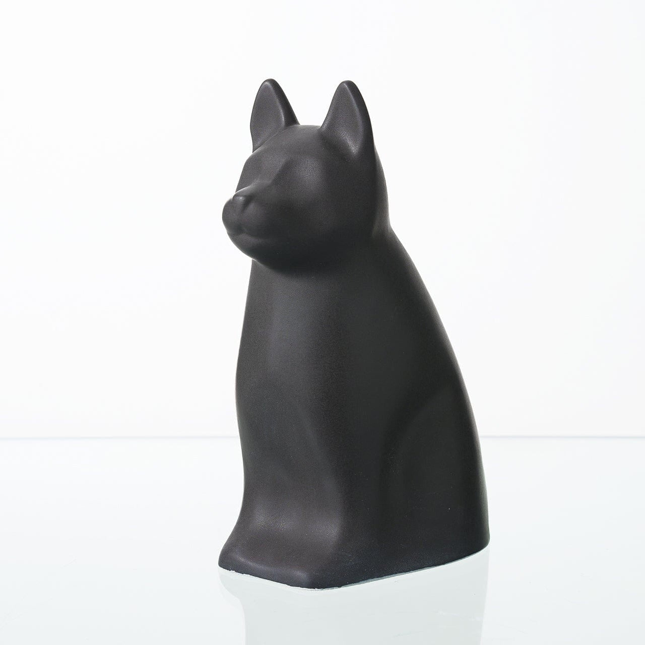 "Barkley" Pet Urn for Dog - Grey Matte | Ceramic | Handmade - Pulvis Art Urns