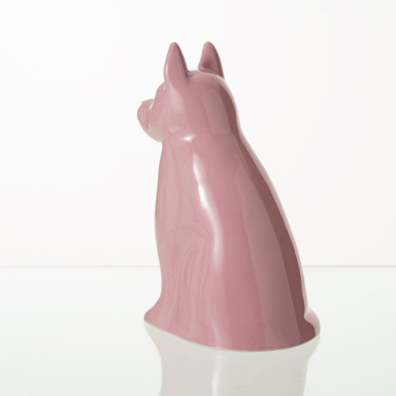 "Barkley" Pet Urn for Dog - Pink | Ceramic | Handmade - Pulvis Art Urns