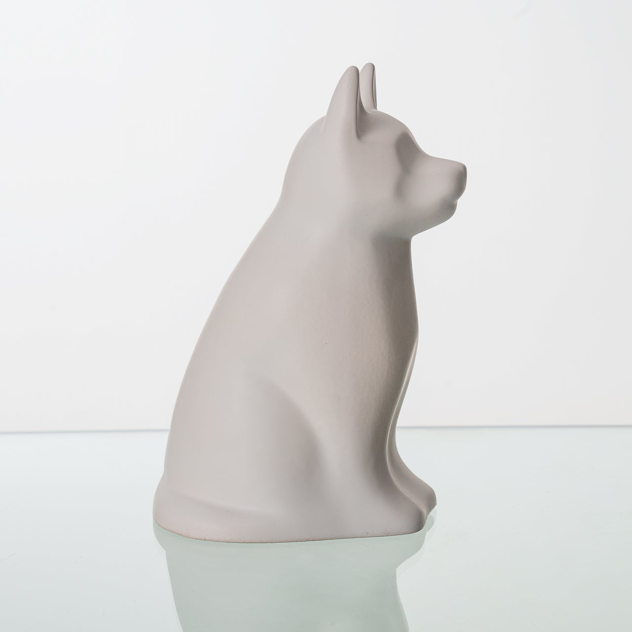 "Barkley" Pet Urn for Dog - White Matte | Ceramic | Handmade - Pulvis Art Urns