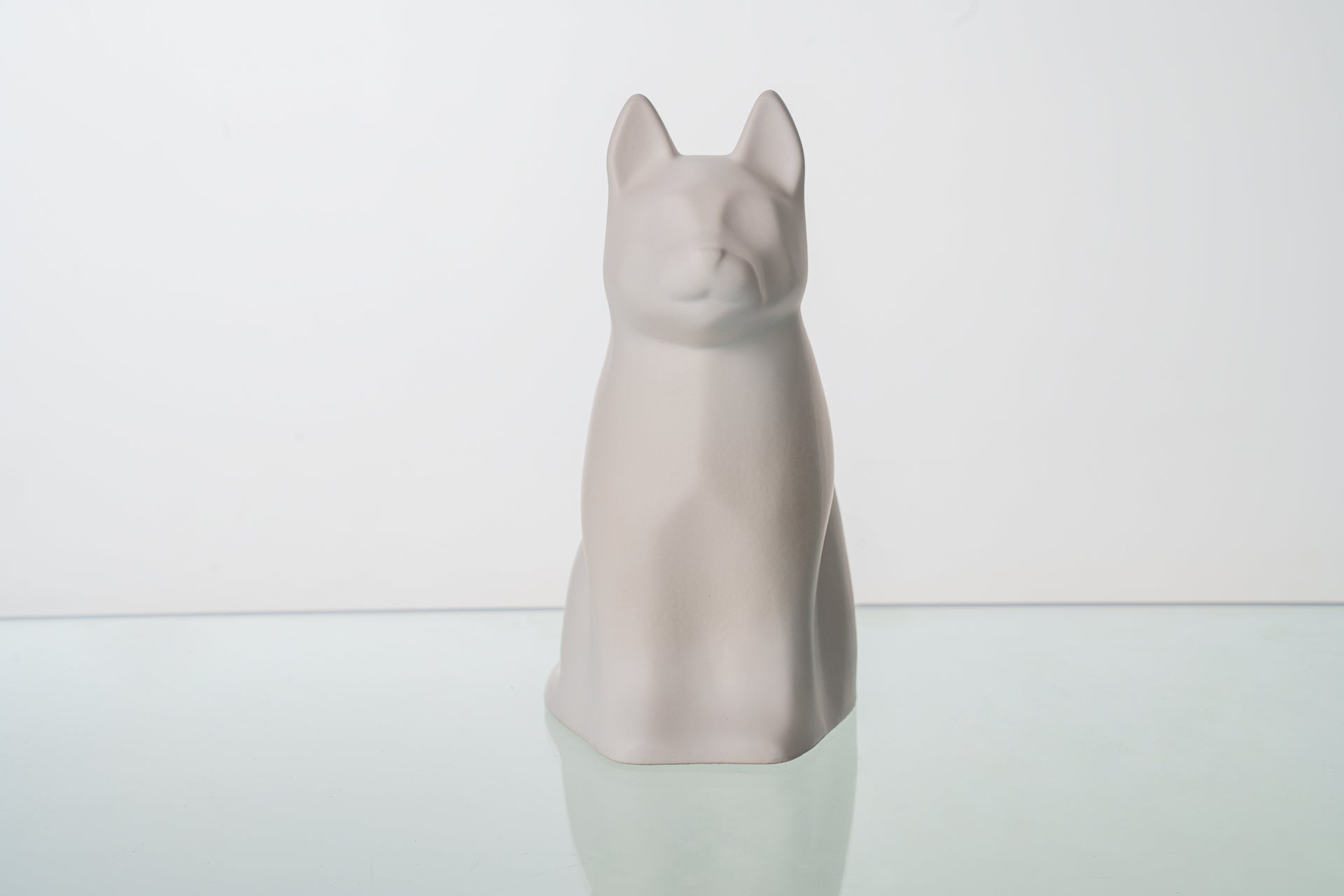 "Barkley" Pet Urn for Dog - White Matte | Ceramic | Handmade - Pulvis Art Urns