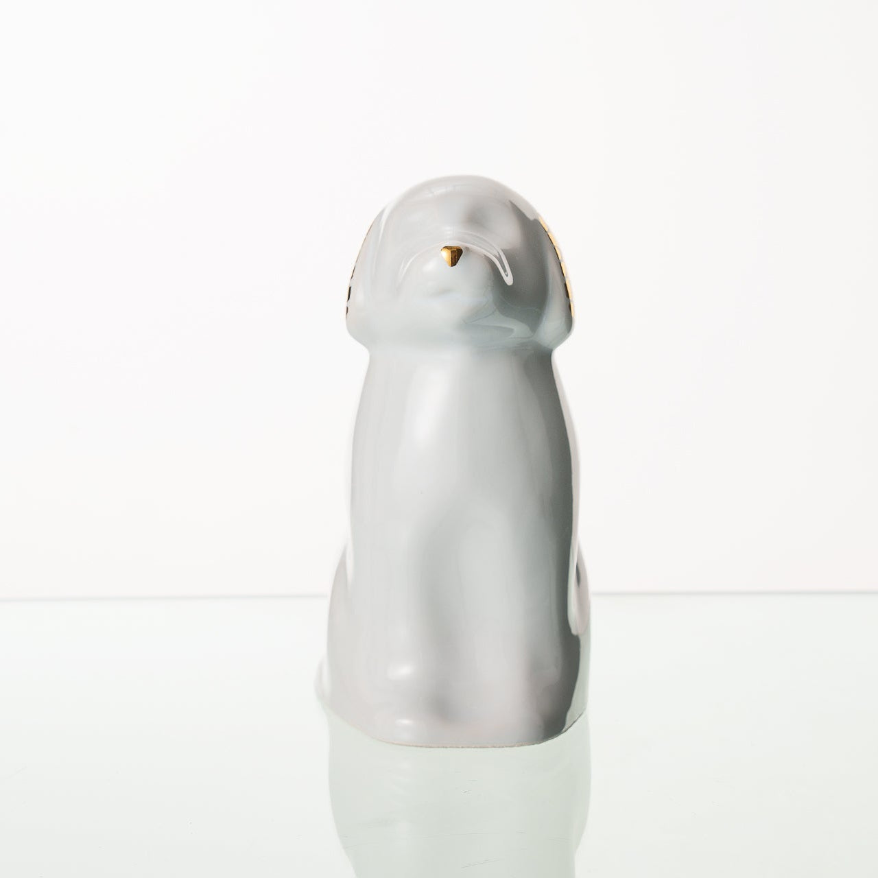 "Cuddle" Pet Urn for Dog - White | Ceramic | Handmade - Pulvis Art Urns