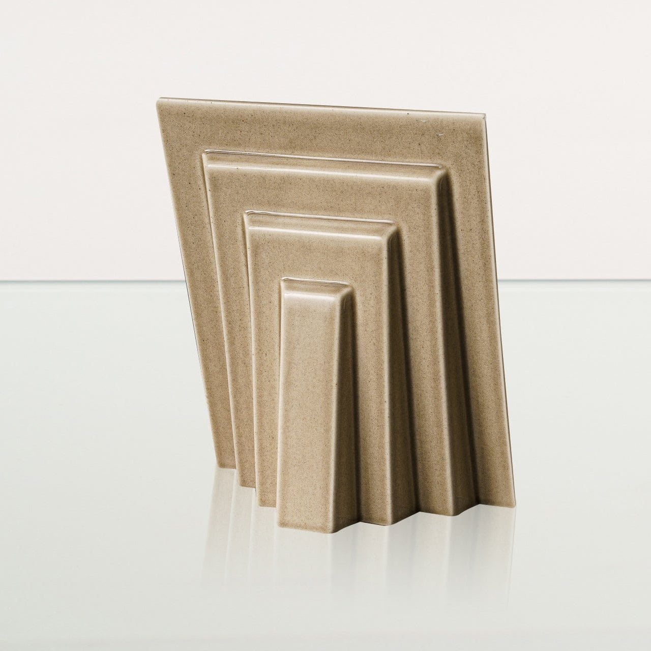 Labrador Pet Urn for Ashes - Beige Gray | Ceramic | Handmade Pet Urn - Pulvis Art Urns