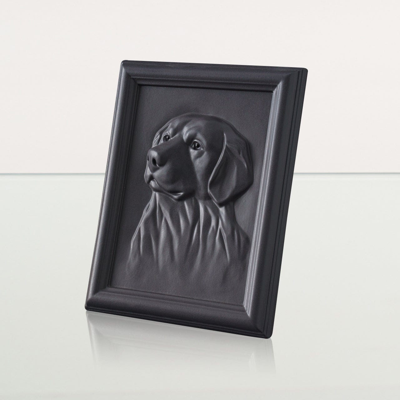 Labrador Pet Urn for Ashes - Grey Matte | Ceramic | Handmade Pet Urn - Pulvis Art Urns