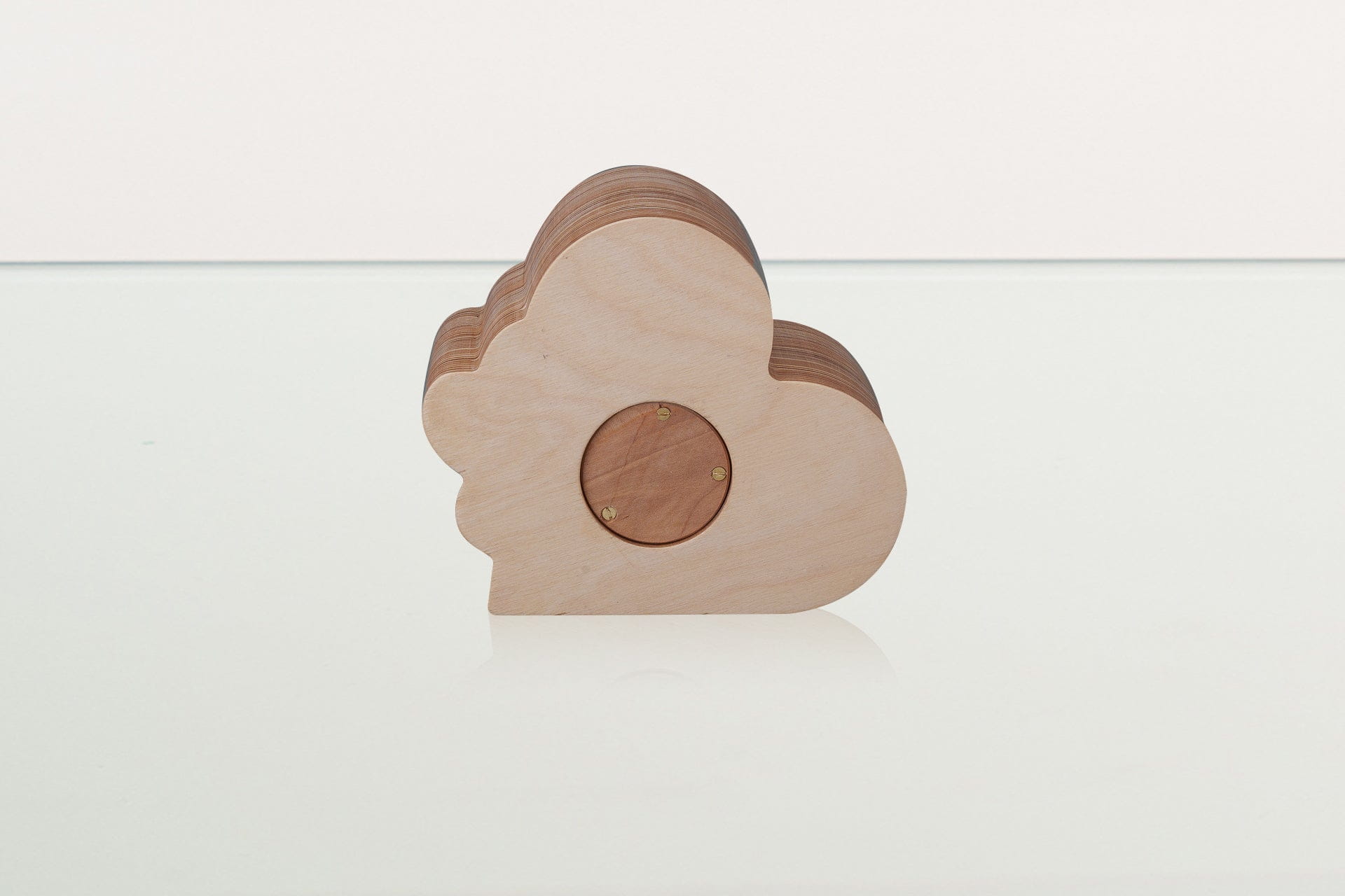 Love Paw Pet Urn - Plywood | Handmade Pet Memorial - Pulvis Art Urns