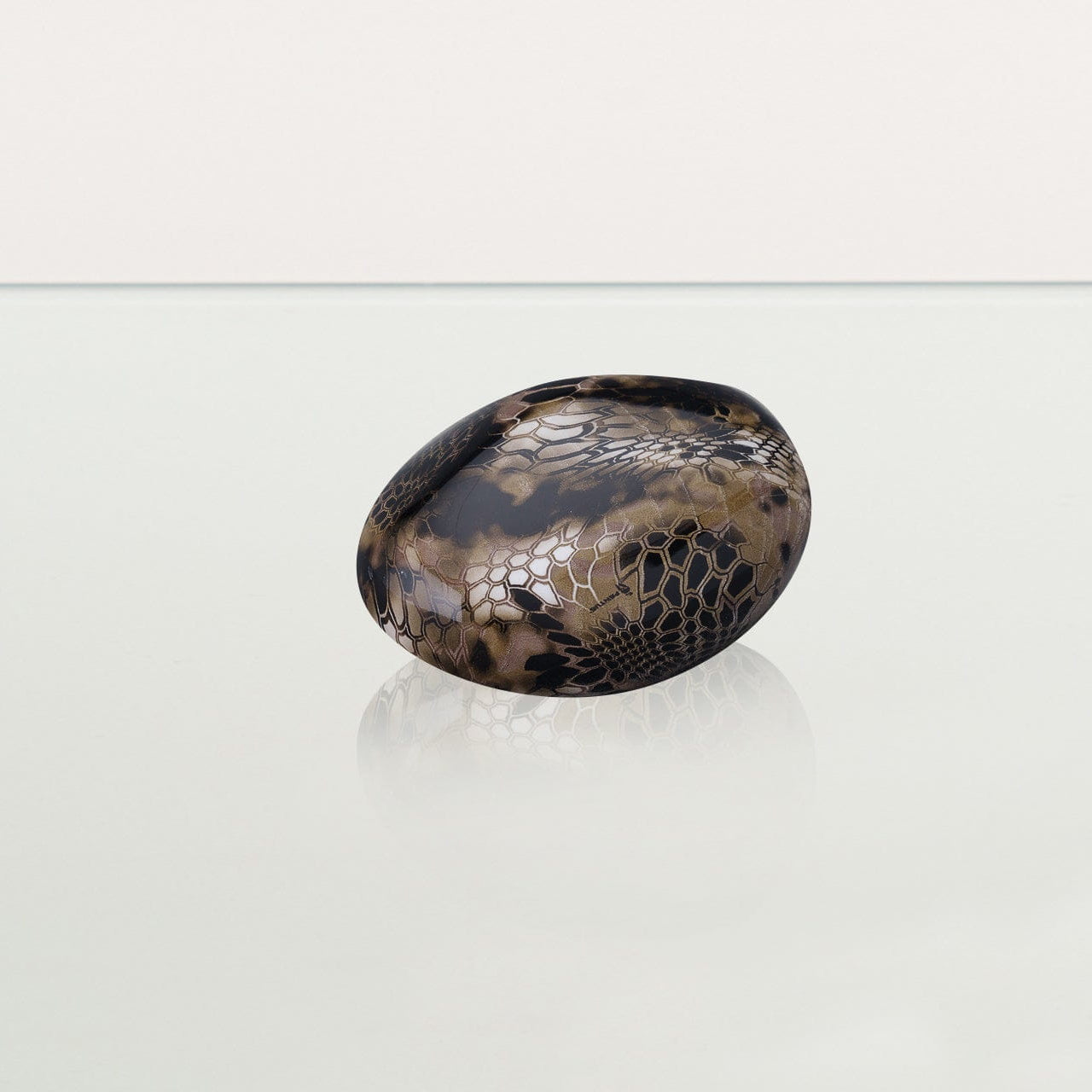 Mini Reptile Urn - Beige | Ceramic | HydroGraphics - Pulvis Art Urns