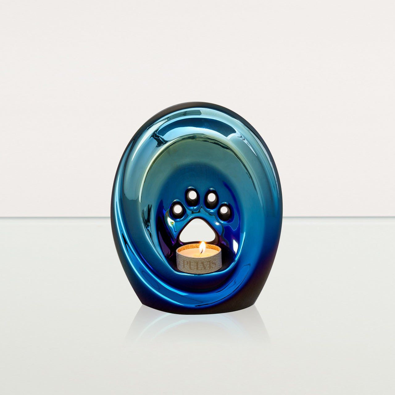 Paw Pet Urn for Ashes - Titanized | Ceramic | Handmade Pet Urn - Pulvis Art Urns