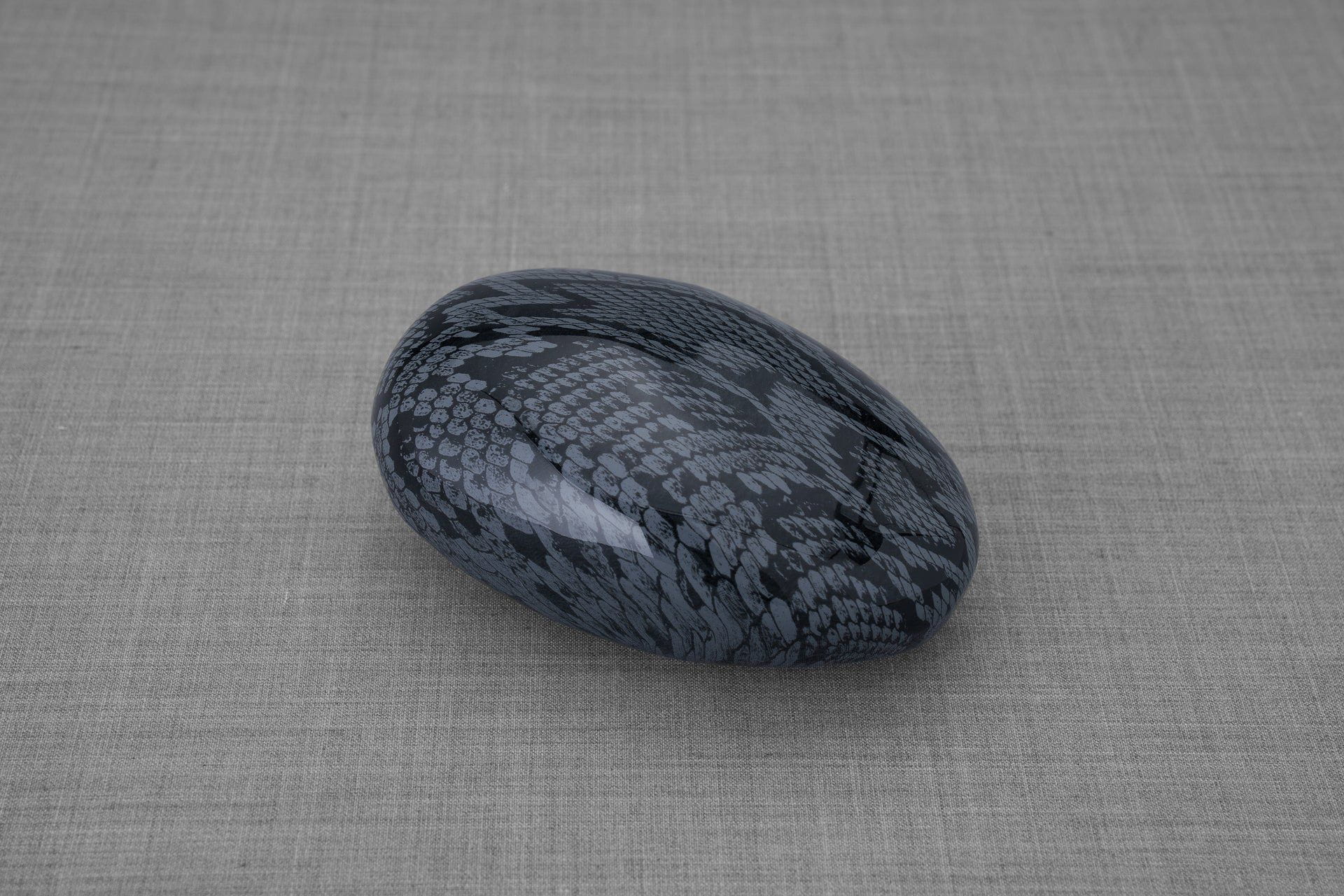 Reptile Pet Urn - Cobalt Blue | Ceramic | HydroGraphics - Pulvis Art Urns