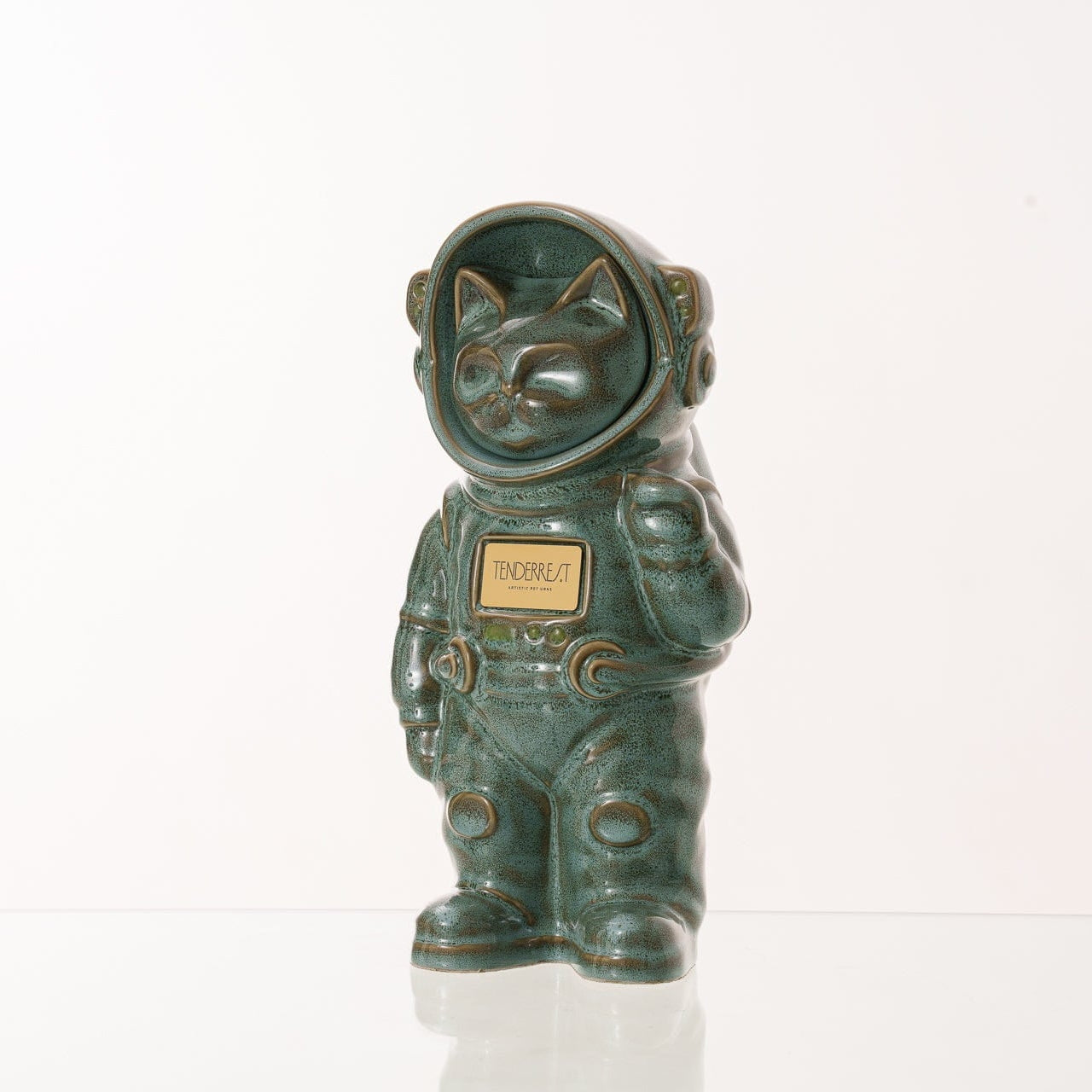 Customizable Pet Cremation Urn - Cat | Ceramic Handmade Figure - Pulvis Art Urns