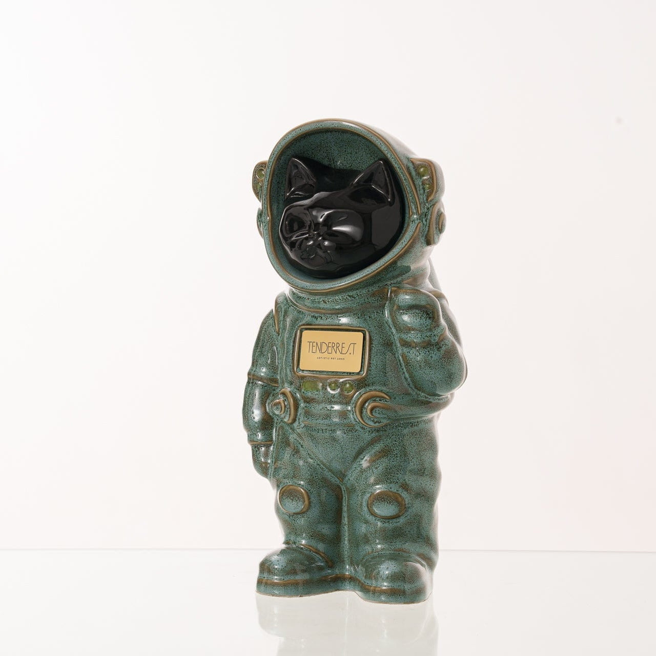 Customizable Pet Cremation Urn - Cat | Ceramic Handmade Figure - Pulvis Art Urns