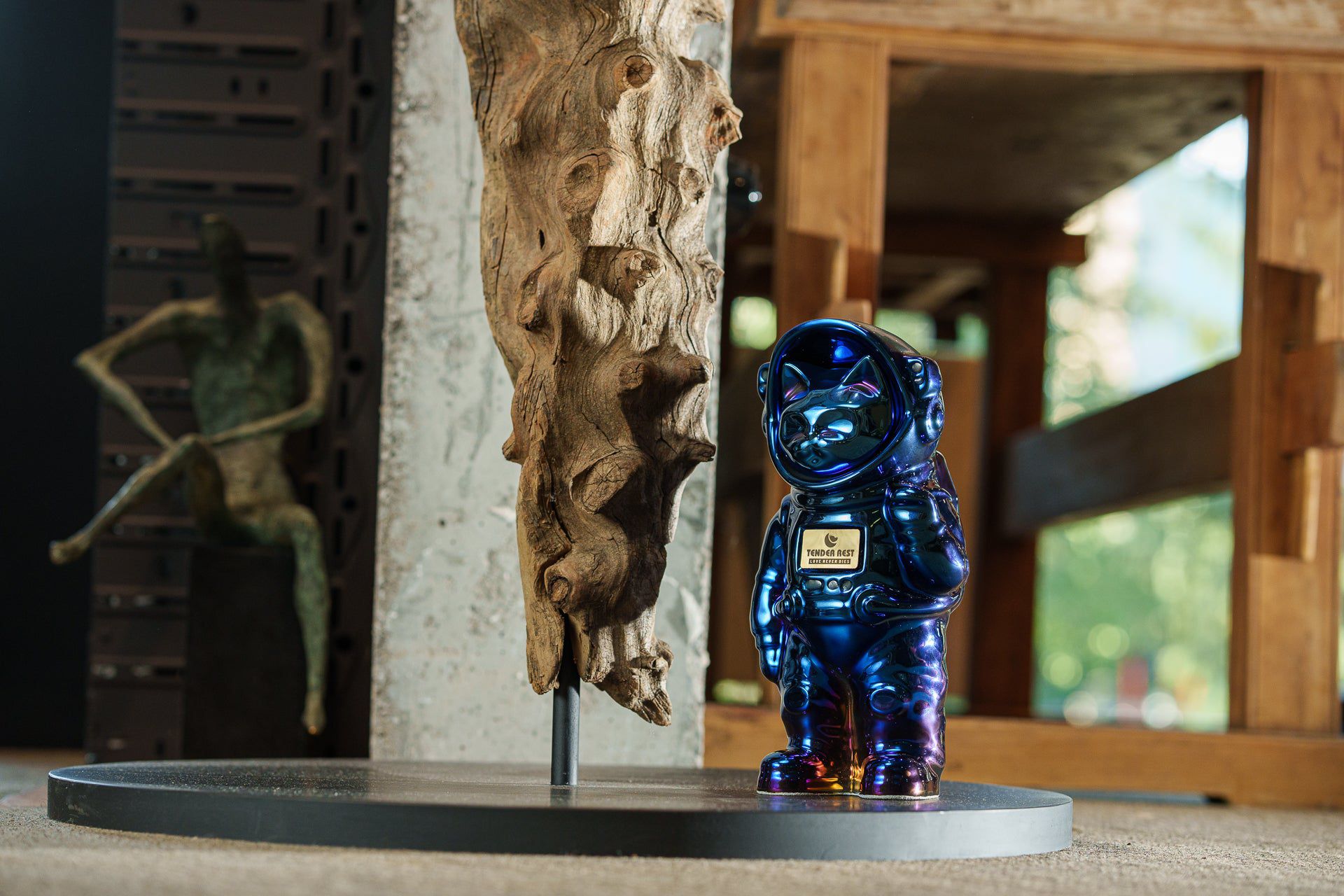 Customizable Pet Cremation Urn - Cat | Ceramic Handmade Figure - Pulvis Art Urns