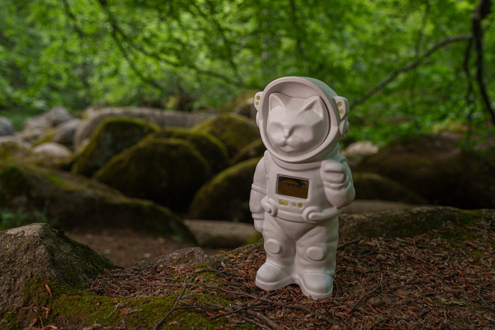 Customizable Pet Cremation Urn - Cat | Ceramic Handmade Figure - Pulvis Art Urns