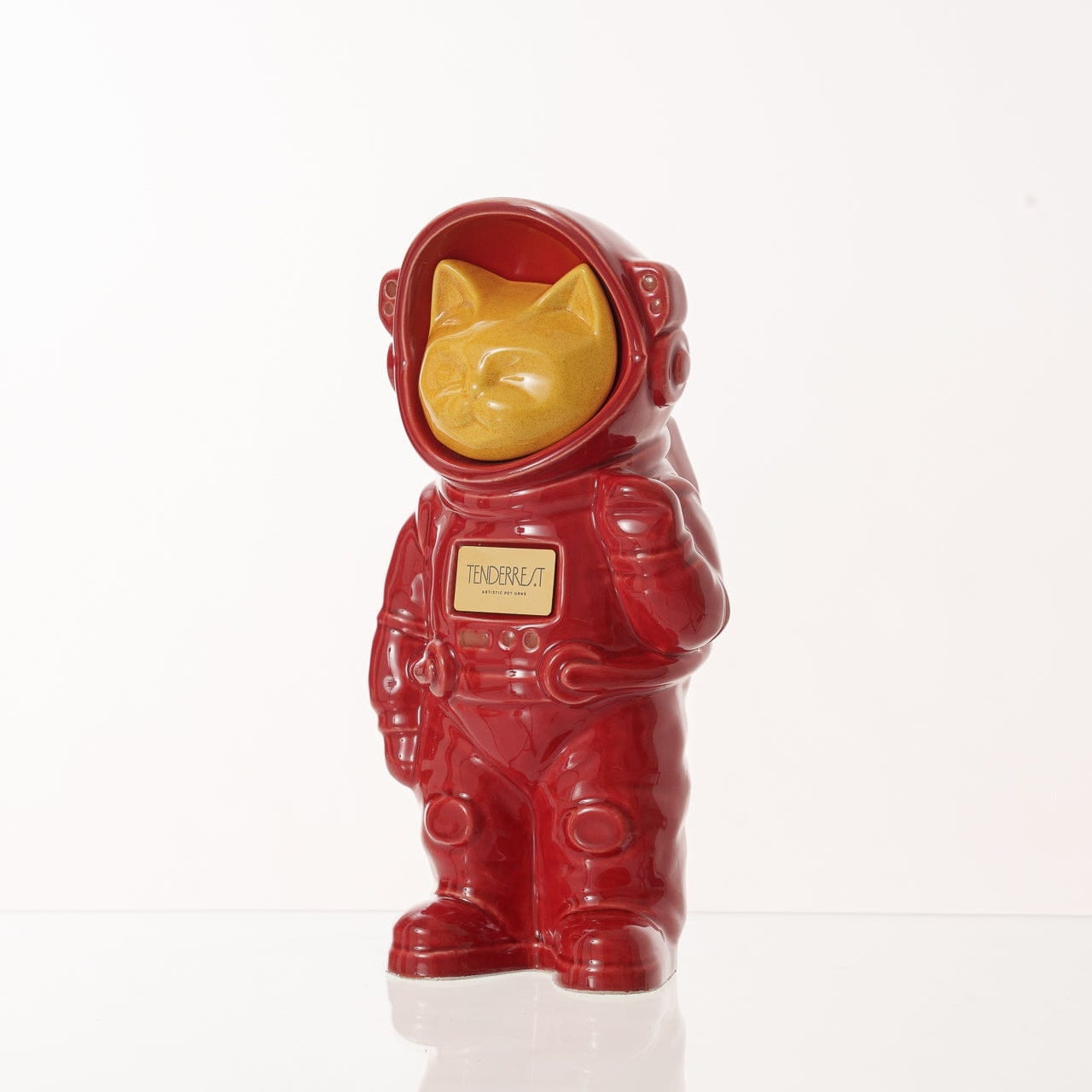 Customizable Pet Cremation Urn - Cat | Ceramic Handmade Figure - Pulvis Art Urns