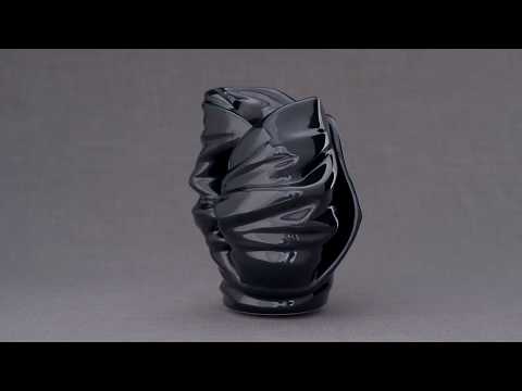 
                  
                    Load and play video in Gallery viewer, Light Handmade Cremation Urn for Ashes, size Large/Adult,
                  
                