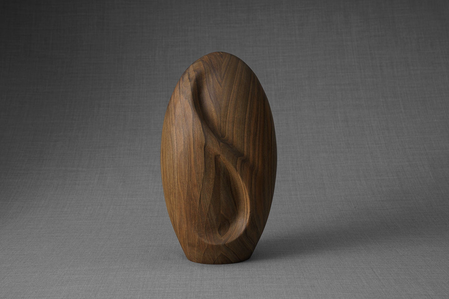 Pulvis Art Urns Adult Size Urn Wooden Urn for Ashes "Eternity" - Genuine Walnut
