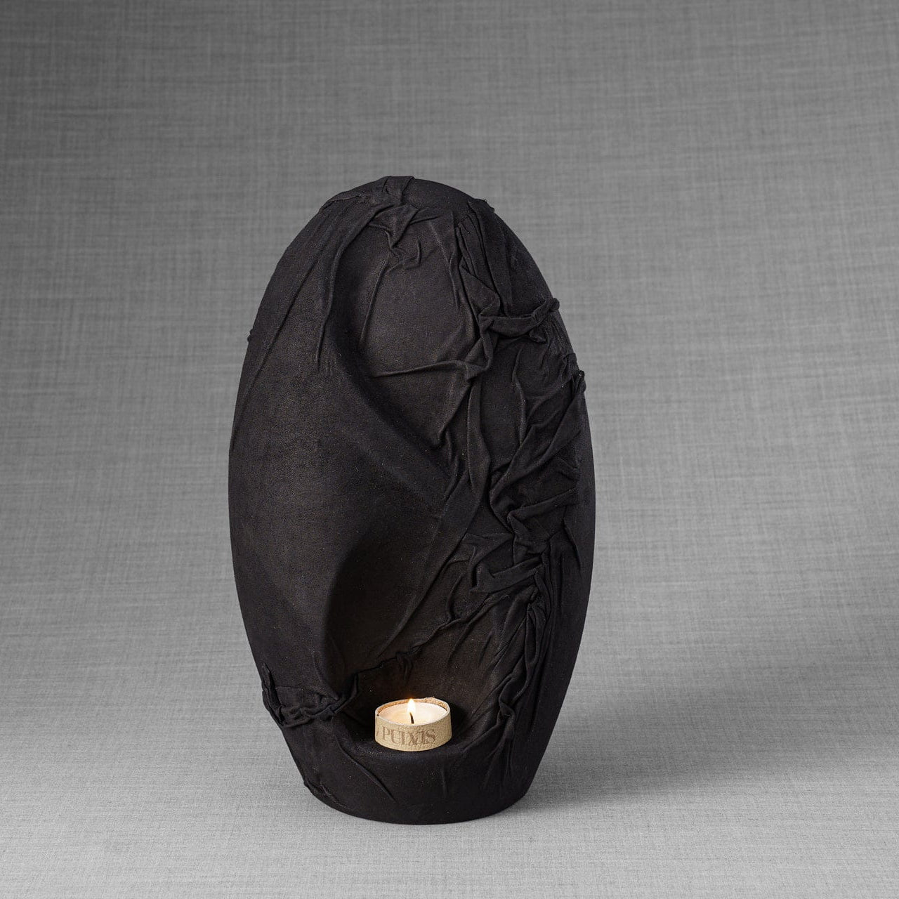 Leather Cremation Urn for Ashes "Eternity" - Exclusive Edition - Pulvis Art Urns