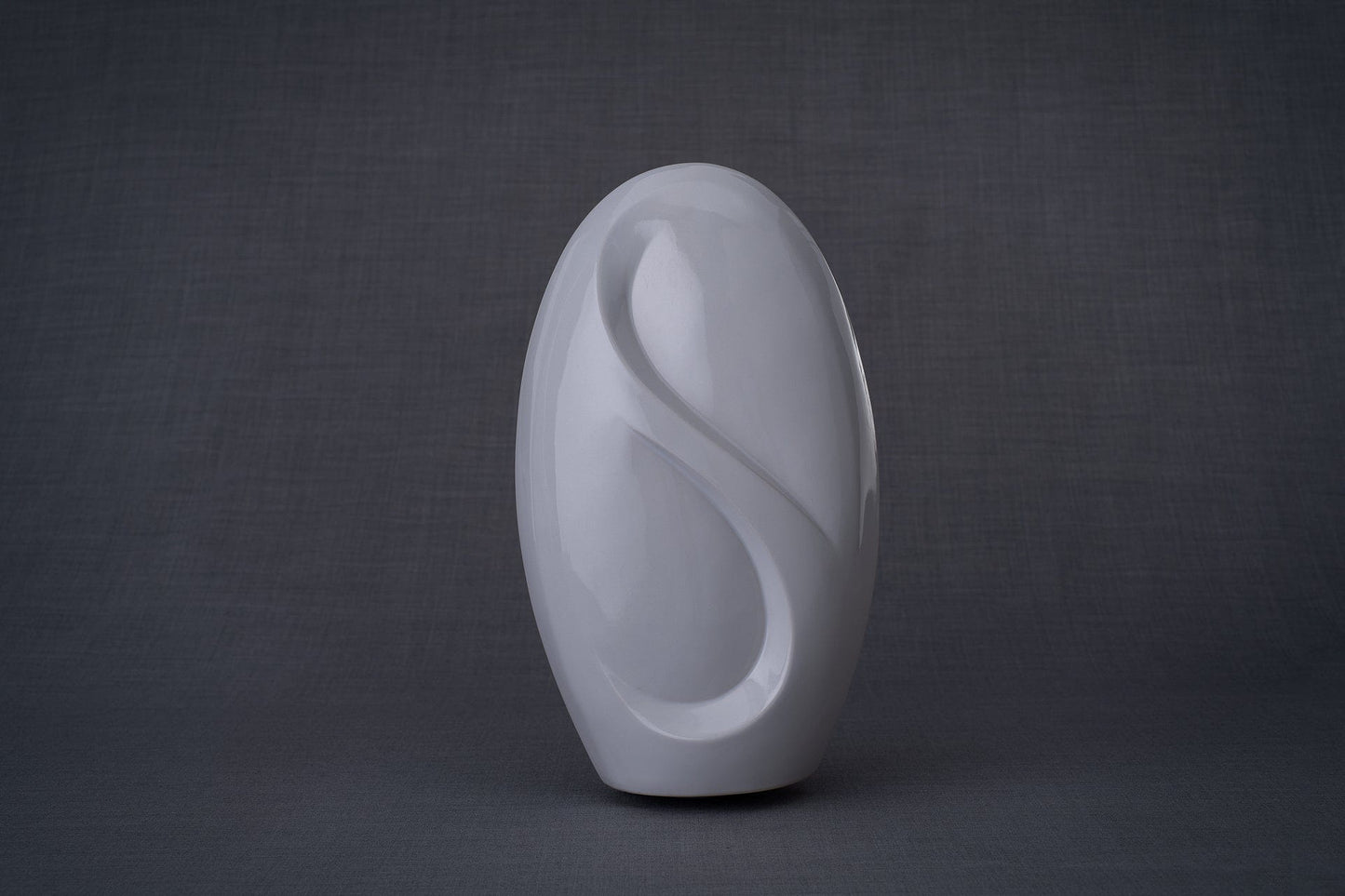
                  
                    Pulvis Art Urns Adult Size Urn Eternity Handmade Cremation Urn for Ashes - Large | White | Ceramic
                  
                