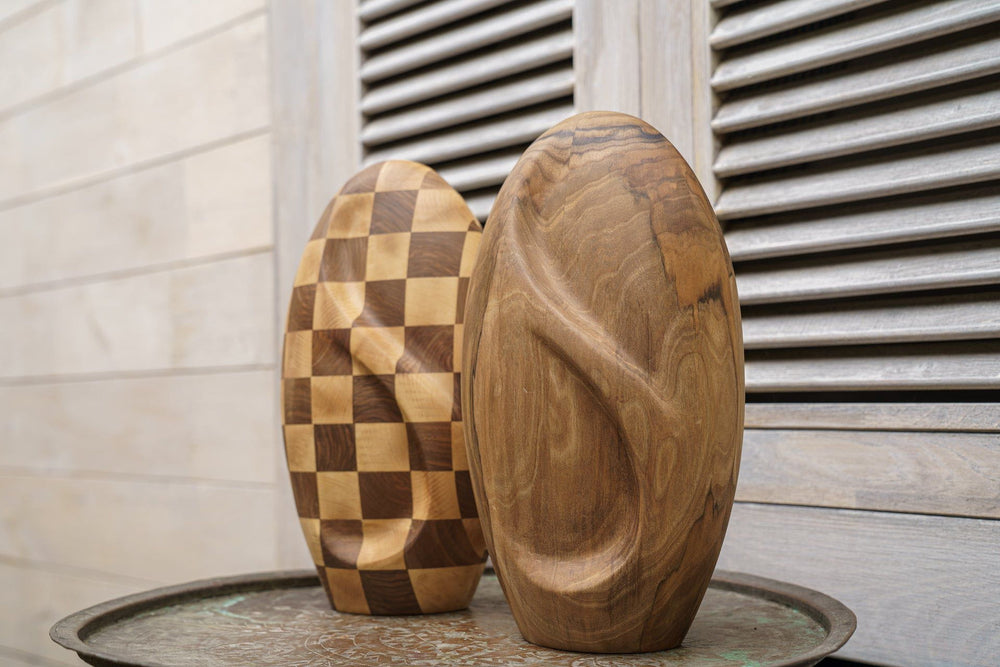 
                  
                    Pulvis Art Urns Adult Size Urn Wooden Urn for Ashes "Eternity" - Genuine Walnut
                  
                