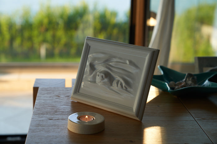 Urnenmodell Dog Frame von Pulvis Art Urns