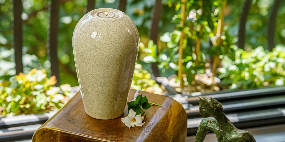 Serenity Cremation Urn | Pulvis Art Urns. Handmade Cremation Urn