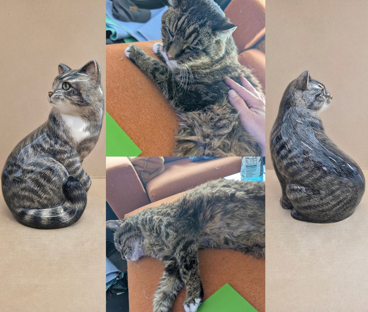 Urna para mascotas decorada a medida - Hecha a mano | Urna de cerámica para mascotas