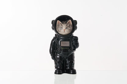 Handmade Customisable Cat Lyra Cremation Urn. Handmade Astronaut Art Urn by TenderRest Black Costume