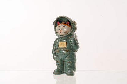 Handmade Customisable Cat Sora Cremation Urn. Handmade Astronaut Art Urn by TenderRest