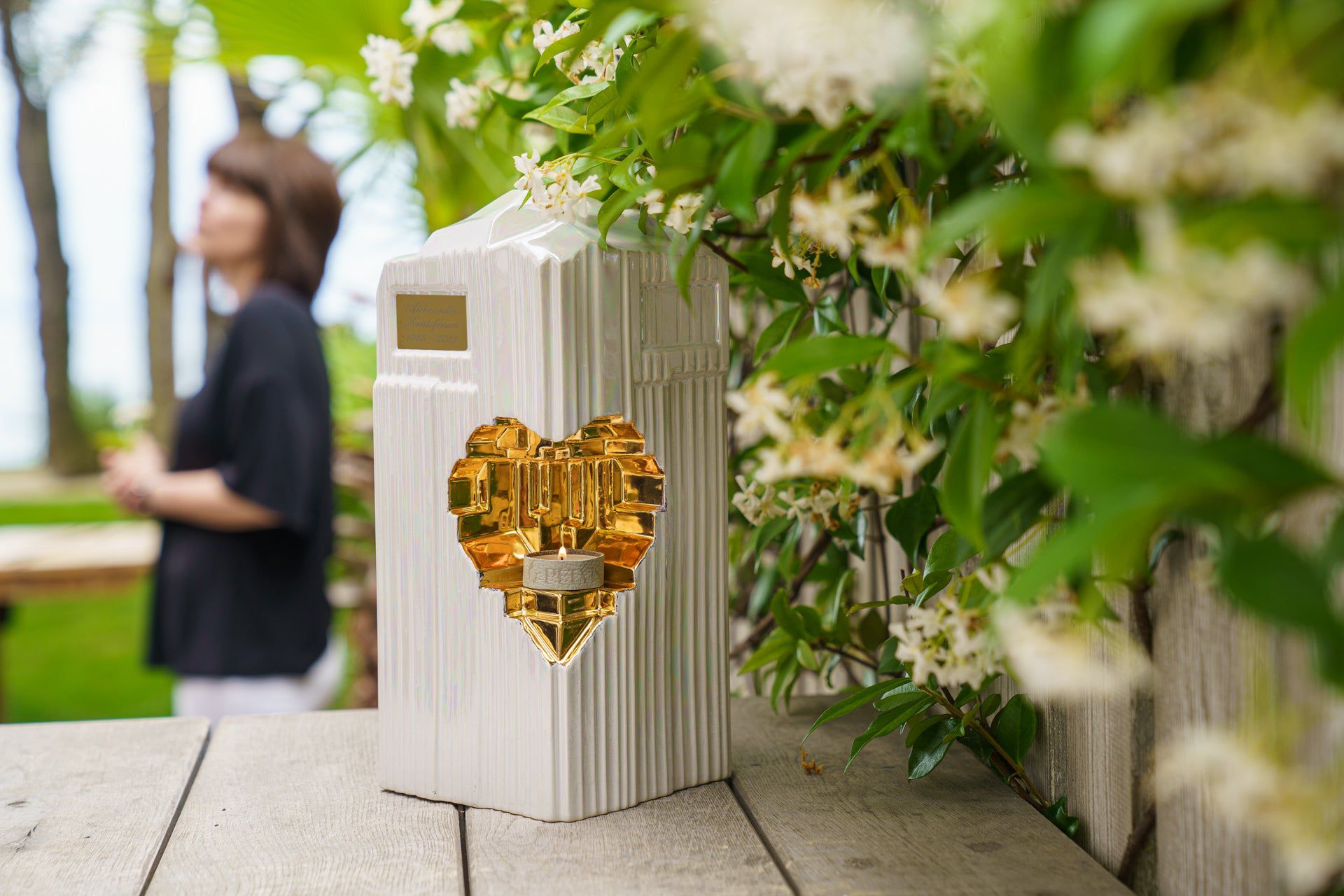 Urna Heart od Pulvis Art Urns