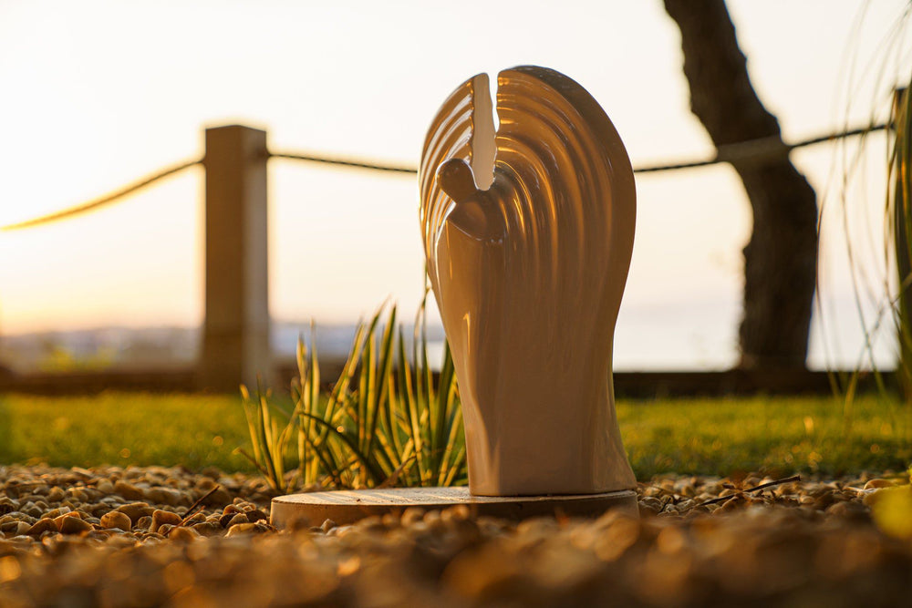 Handmade Urn for ashes - Guardian.