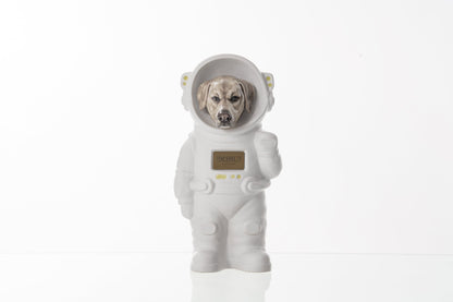 Urn for Ashes Astronaut Dog Labrador Retriever. Handmade Customisable Dog Cremation Urn. Handmade Astronaut Art Urn. Keepsake for Ashes by TenderRest.