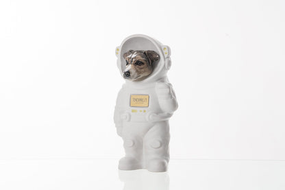 Cat Fully Customizable Urn, White Costume, Custom Head, Pet Urn