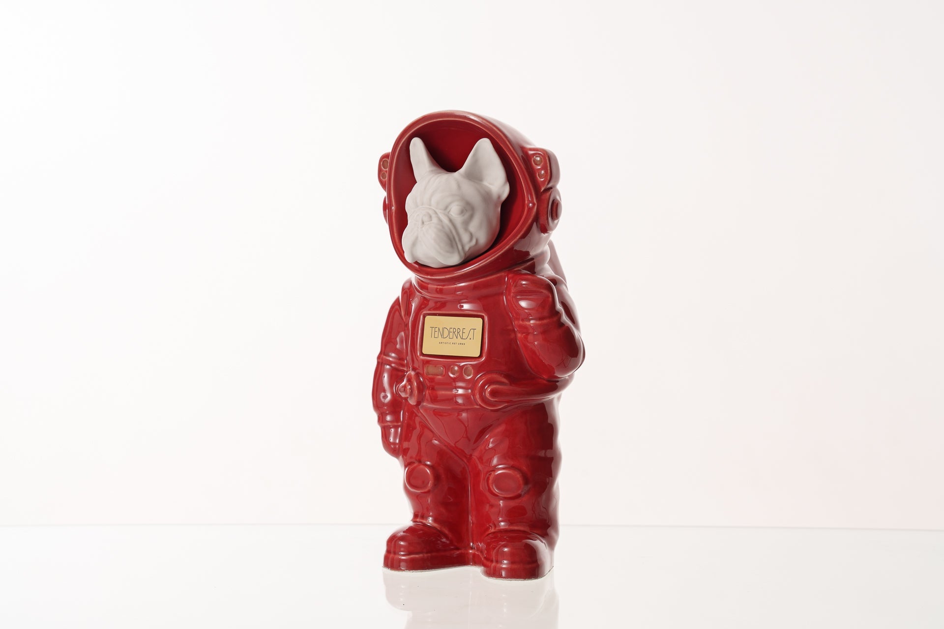 Urn for Ashes Astronaut Dog French Bulldog. Handmade Customisable Dog Cremation Urn. Handmade Astronaut Art Urn. Keepsake for Ashes by TenderRest. Råd Costume