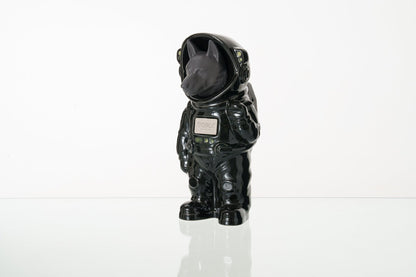 Pulvis Art Urns Pet Cremation Urn Black / Gray Matte / No Dog Cremation Urn German Shepherd - Customizable Figure | Ceramic Pet Urn