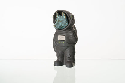 Pulvis Art Urns Pet Cremation Urn Gray Matte / Oily Green / Yes (+$50) Dog Cremation Urn German Shepherd - Customizable Figure | Ceramic Pet Urn