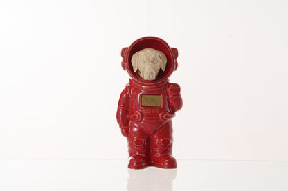 Urn for Ashes Astronaut Dog Labrador Retriever. Handmade Customisable Dog Cremation Urn. Handmade Astronaut Art Urn. Keepsake for Ashes by TenderRest. Oily Grreen Costume