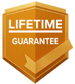 Golden shield — Lifetime Guarantee