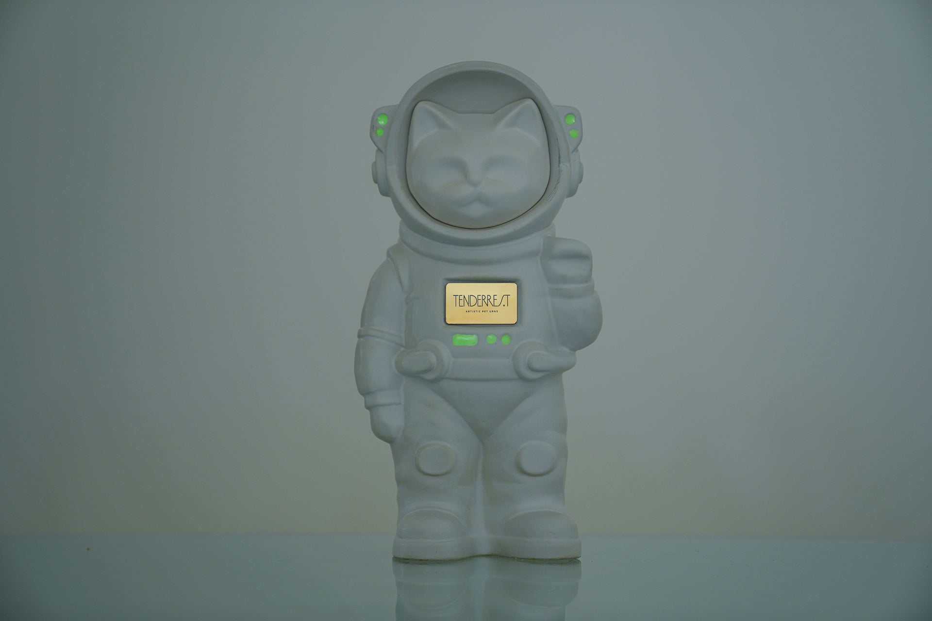 Handmade Customisable Cat  Cremation Urn. Handmade Astronaut Art Urn by TenderRest