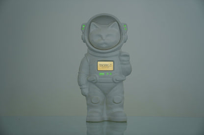 Handmade Customisable Cat  Cremation Urn. Handmade Astronaut Art Urn by TenderRest