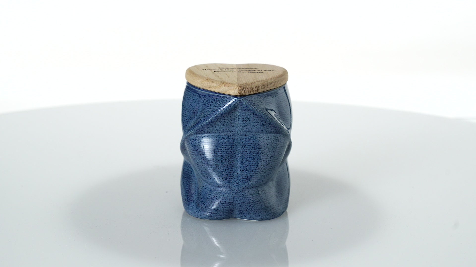 Pulvis Art Urns - Small Size Urn -Cremation Urn "Nexus" - 3D Printed Ceramic Urn | Keepsake