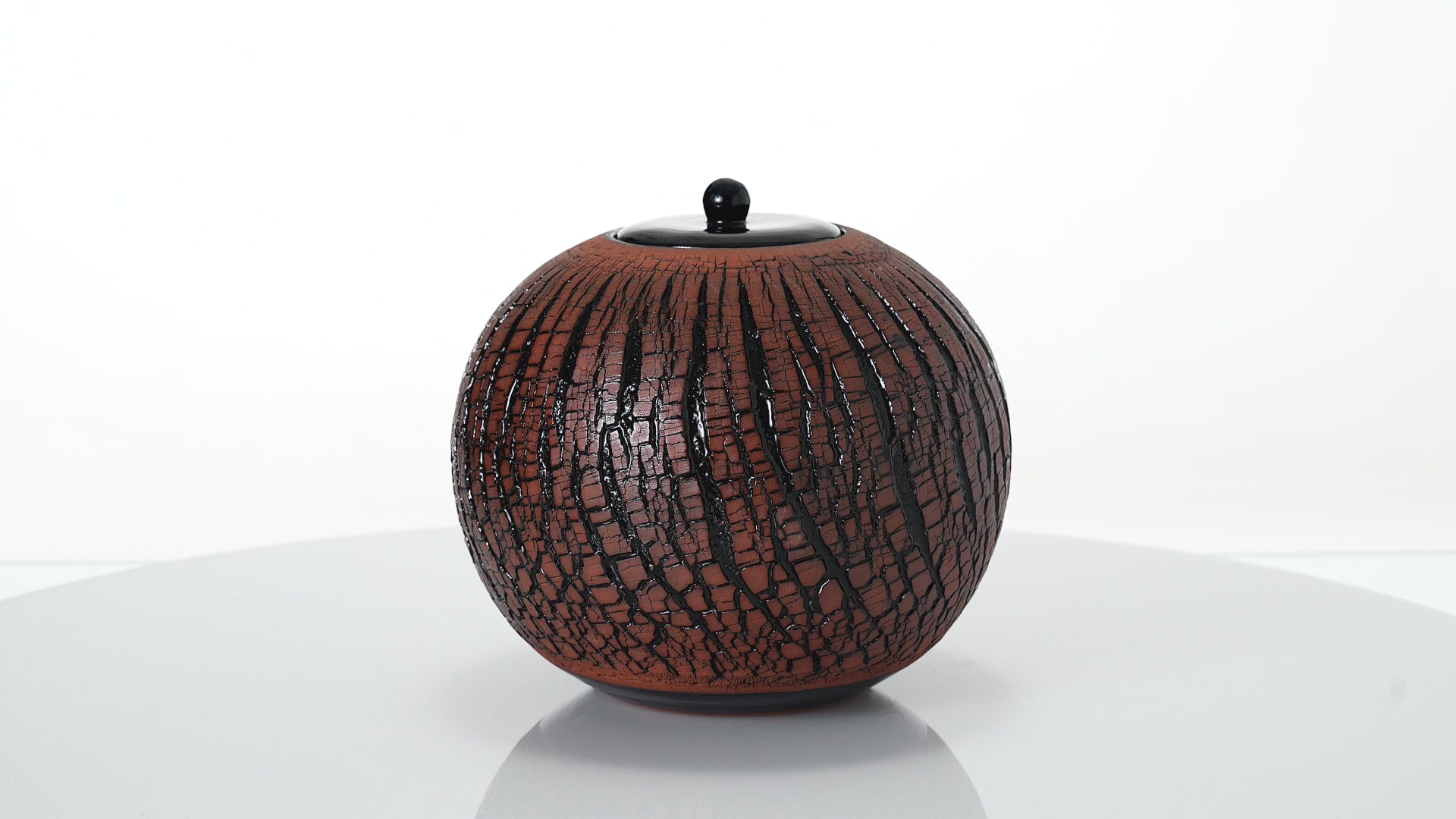 Aurea Pottery Wheel Ceramic Urn by Pulvis Art Urns. Traditional Urn. Unique Urn