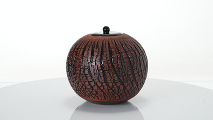 Aurea Pottery Wheel Ceramic Urn by Pulvis Art Urns. Traditional Urn. Unique Urn