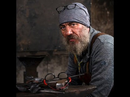 Flor de cala de hierro forjado - Hecha a mano | Accesorio conmemorativo