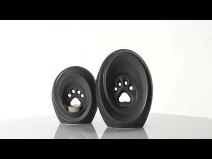 Large Paw Cremation - Handcrafted Dog Urn | Ceramic | Handmade Pet Urn