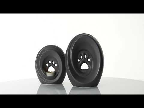 Large Paw Cremation - Handcrafted Dog Urn | Ceramic | Handmade Pet Urn