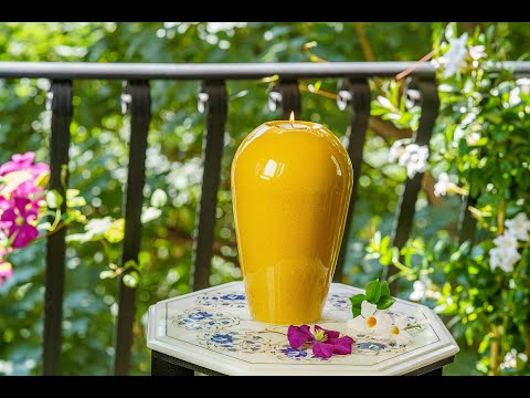 Memorial Cremation Urn "Serenity" - Large | Craquelure | Ceramic