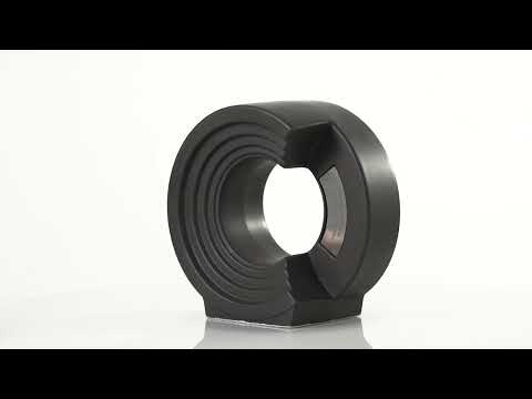 Cremation Urn "Solace" - Adult Memorial Urn | Gray Matte | Ceramic

