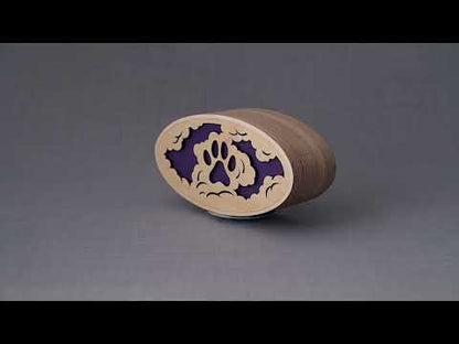 Sky Paw Cremation Urn - Plywood | Handmade Pet Urn