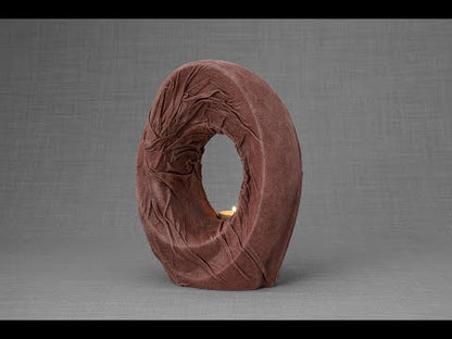 Nappa Leather Cremation Urn "The Passage" - Exclusive Edition