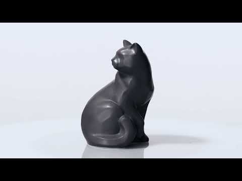 
                  
                    Load and play video in Gallery viewer, Felix Cat Urn for Ashes - Ceramic | Handmade Pet Urn
                  
                